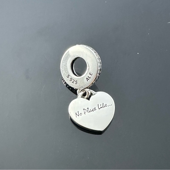 Pandora Las Vegas No Place Like Charm 925 Ale Silver with CZ With Gift Box #191 - Picture 4 of 6
